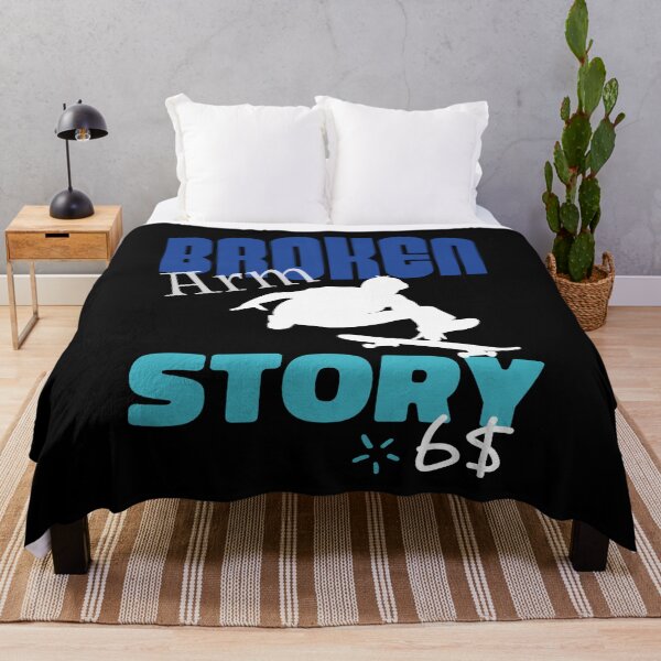 Item preview, Broken Arm Story Funny Skateboarder Extreme Sport designed and sold by Merchandiser099.