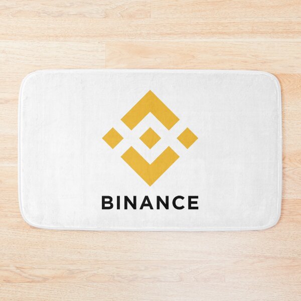 Item preview, Binance BNB Crypto Altcoin - Clean Vertical Yellow Logo with Black Text Logo Large Version designed and sold by CryptoMoods.