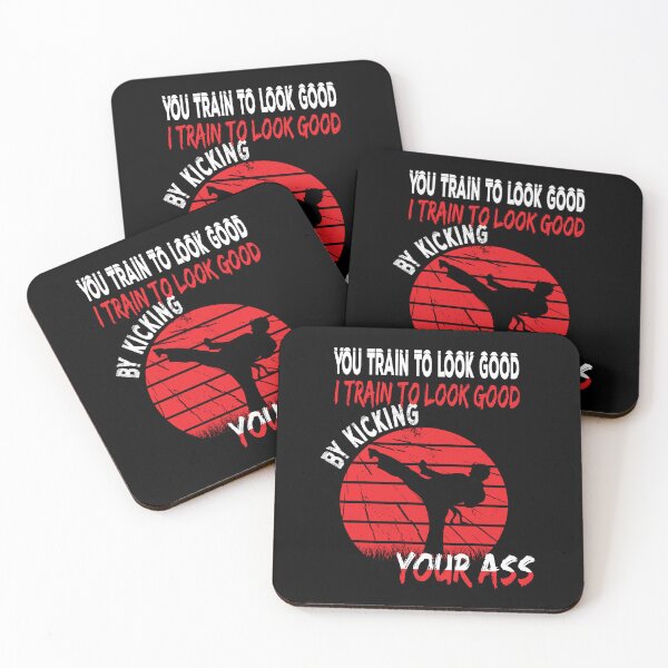 Item preview, Taekwondo Train to look good funny Martial arts designed and sold by Merchandiser099.