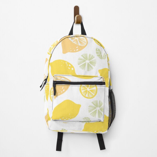Item preview, Pretty Lemon Fruit slices and Leaves Illustration Pattern designed and sold by PlantKind.