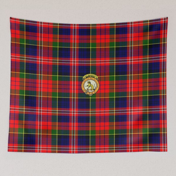 Item preview, MacPherson Scottish Tartan and Crest designed and sold by BagTown Clans.