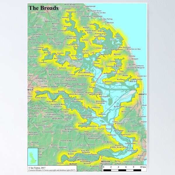 Item preview, The Broads National Park designed and sold by ianturton.