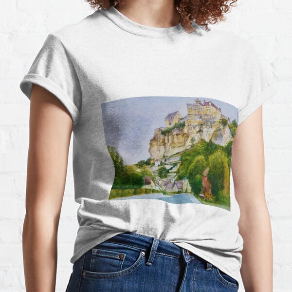 Beynac: Château and Village in the Périgord, France Classic T-Shirt