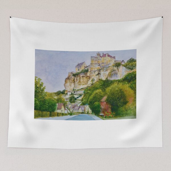 Item preview, Beynac: Château and Village in the Périgord, France designed and sold by Dai Wynn Fine Art.
