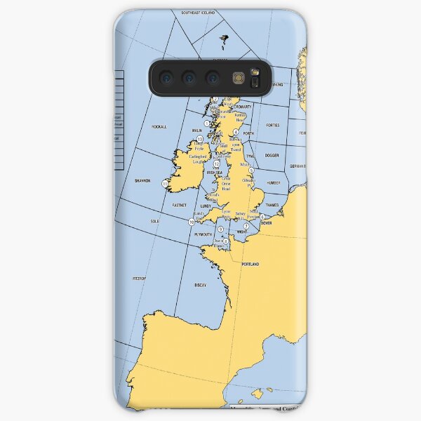 UK Versandvorhersagekarte Samsung Galaxy Leichte Hülle