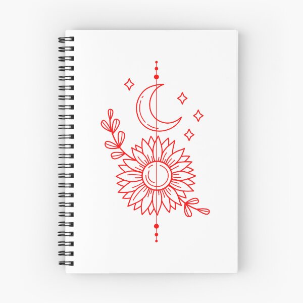 Item preview, Red and White Sunflower Boho designed and sold by Summer-Winter.
