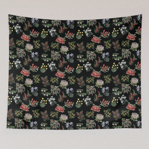 Item preview, Native Flower Lino Print designed and sold by Ohlittlespark.