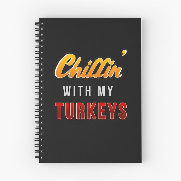 Item preview, Chillin' with my Turkeys| Thanksgiving Day happy quote design| Party Mathing Outfits| Family,Kids,Boys,Cousin,Girls,Crew,Team designed and sold by Alessandro Portavoce.