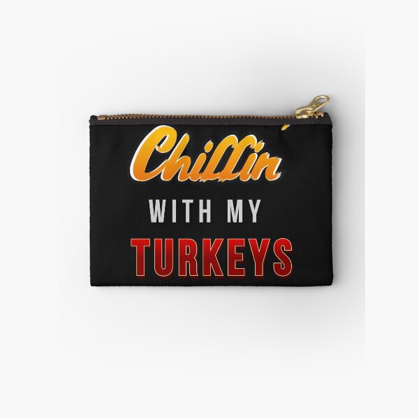 Item preview, Chillin' with my Turkeys| Thanksgiving Day happy quote design| Party Mathing Outfits| Family,Kids,Boys,Cousin,Girls,Crew,Team designed and sold by Alessandro Portavoce.