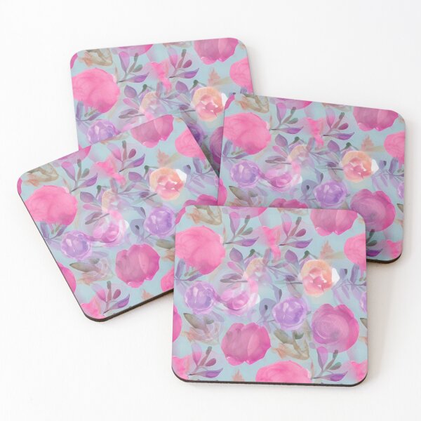 Item preview, Pastel floral abstract pattern designed and sold by Mirarima.
