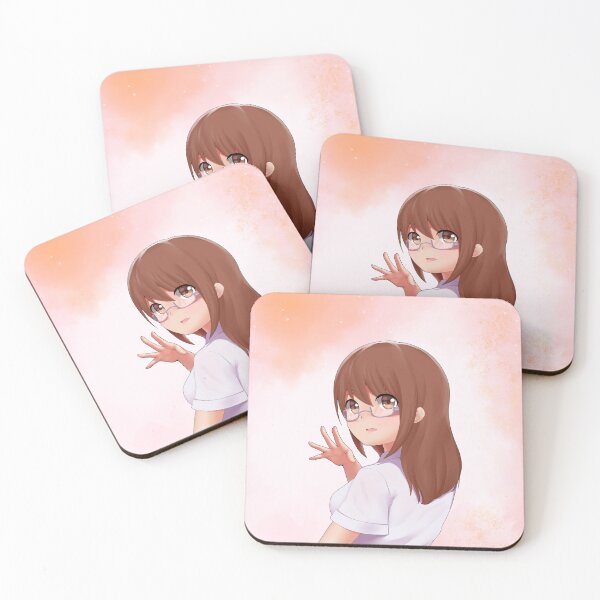 Item preview, Cute Kawaii Anime Girl With Glasses  designed and sold by XbaeX.
