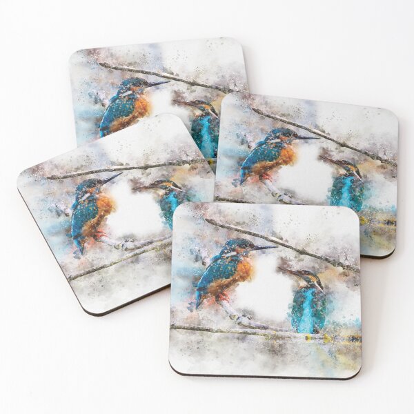 Item preview, Kingfisher Couple designed and sold by Ghazal-art.