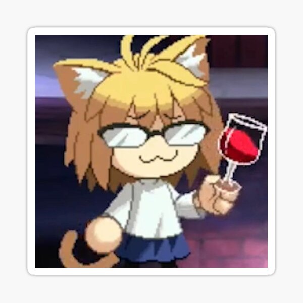 "neco arc" Sticker for Sale by necooarc | Redbubble