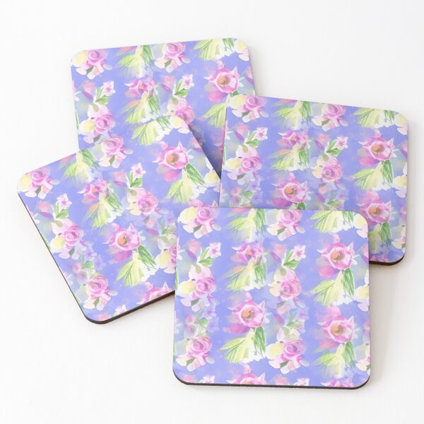 Item preview, Pastel floral abstract pattern designed and sold by Mirarima.