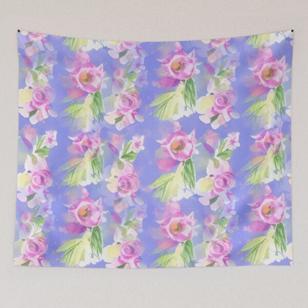 Item preview, Pastel floral abstract pattern designed and sold by Mirarima.