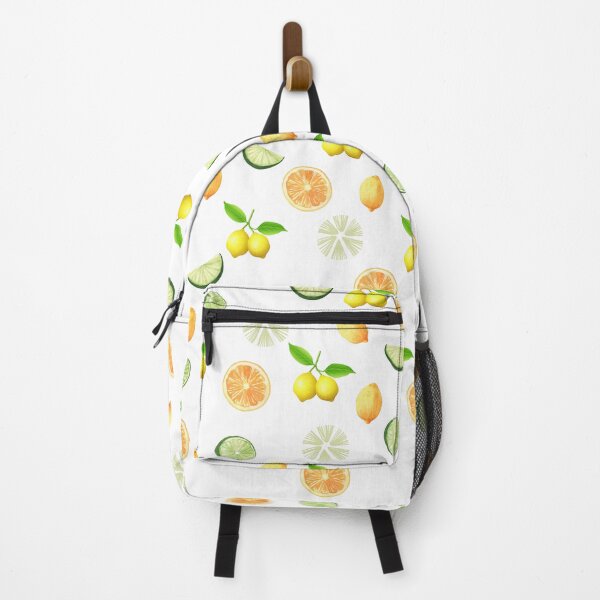 Item preview, Citrus Fruits and Leaves Illustration Pattern designed and sold by PlantKind.