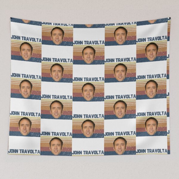 Item preview, Nicolas Cage is John Travolta Face Off   designed and sold by tinablanc.