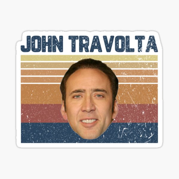 Item preview, Nicolas Cage is John Travolta Face Off   designed and sold by tinablanc.