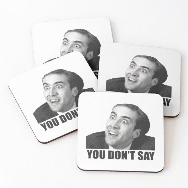 Item preview, Nicolas Cage Meme Shirts   designed and sold by tinablanc.