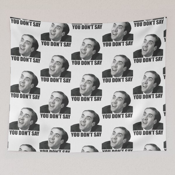 Item preview, Nicolas Cage Meme Shirts   designed and sold by tinablanc.