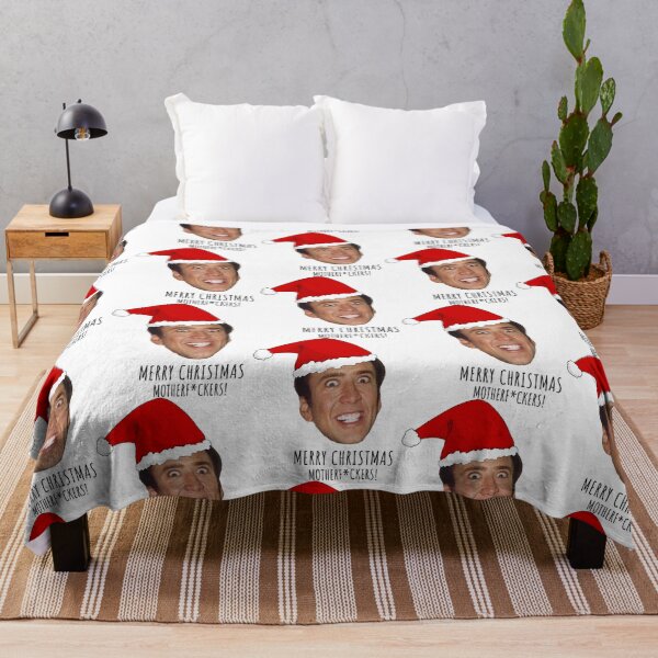 Item preview, Nicolas Cage Merry Christmas motherfckers   designed and sold by tinablanc.