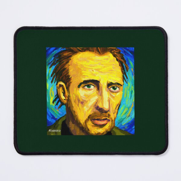 Item preview, Nicolas Cage Portait Van Gogh Style Colourful Art designed and sold by tinablanc.