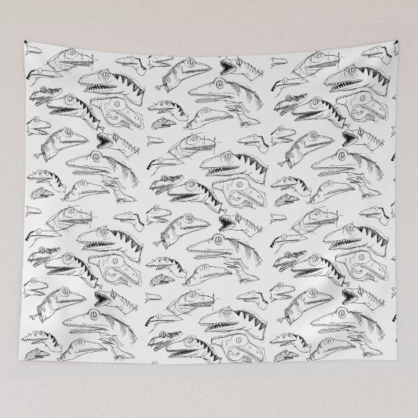 Item preview, dinosaur black designed and sold by santos-artworks.