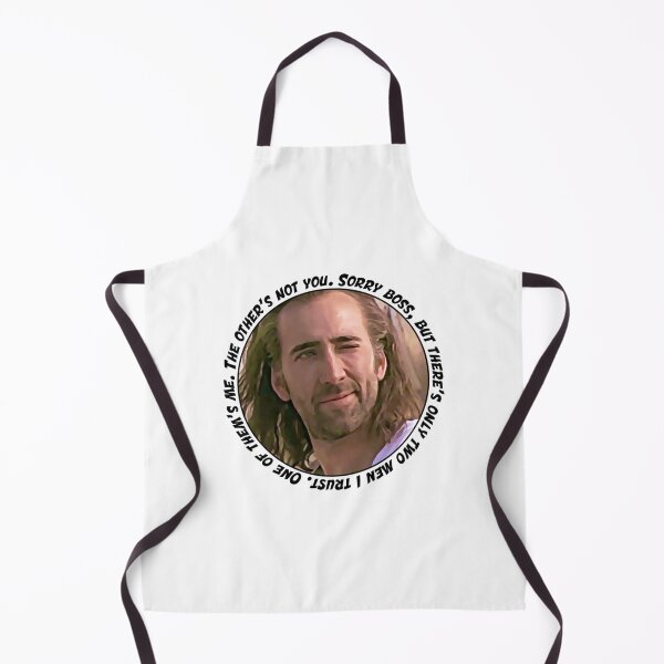 Item preview, Nicolas Cage said Sorry boss, but there is only two men I trust. One of them is me. The other is no designed and sold by tinablanc.