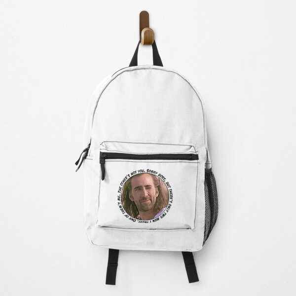 Item preview, Nicolas Cage said Sorry boss, but there is only two men I trust. One of them is me. The other is no designed and sold by tinablanc.