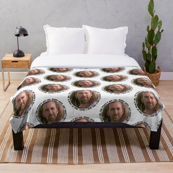 Item preview, Nicolas Cage dijo Lo siento jefe, pero solo hay dos hombres en los que confío. uno de ellos soy yo. el otro no es designed and sold by tinablanc.