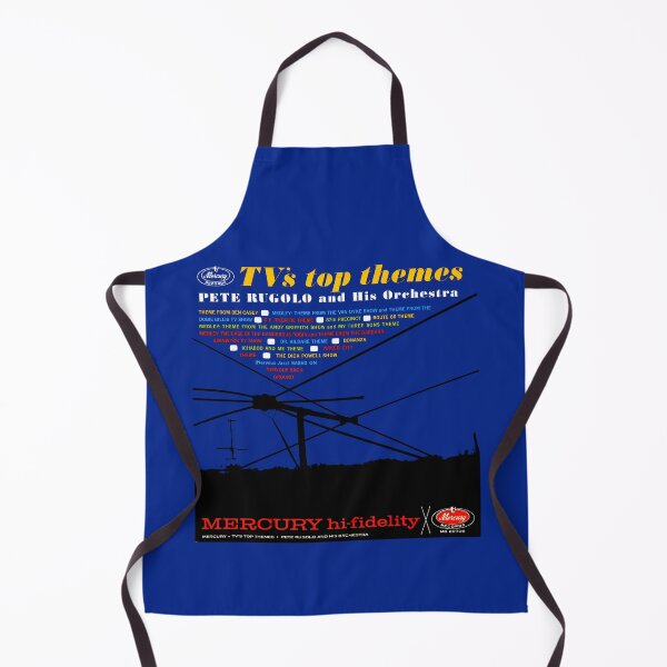 Item preview, TV'S TOP THEMES - RECORD SLEEVE designed and sold by ThrowbackAds.