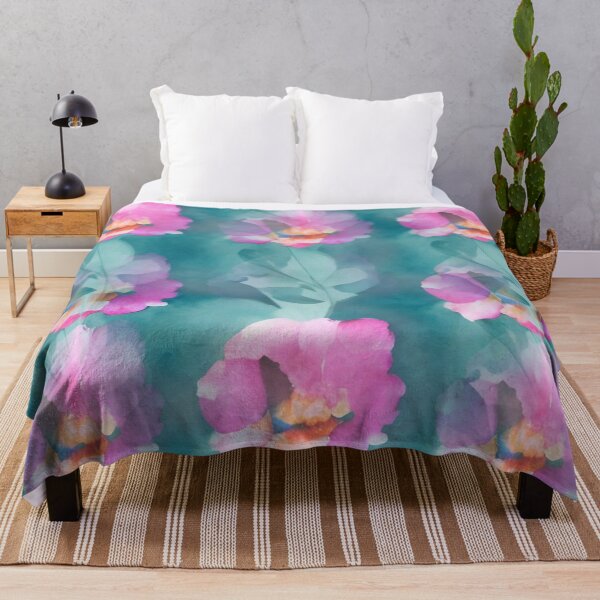 Item preview, Pastel floral abstract pattern designed and sold by Mirarima.