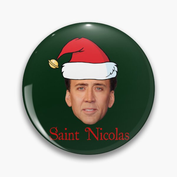 Item preview, Saint Nicolas Cage Christmas    designed and sold by tinablanc.