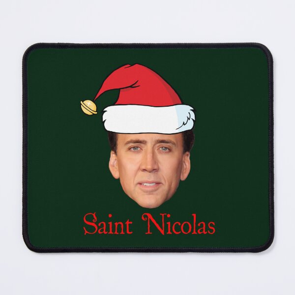 Item preview, Saint Nicolas Cage Christmas    designed and sold by tinablanc.