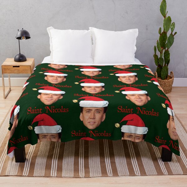 Item preview, Saint Nicolas Cage Christmas    designed and sold by tinablanc.