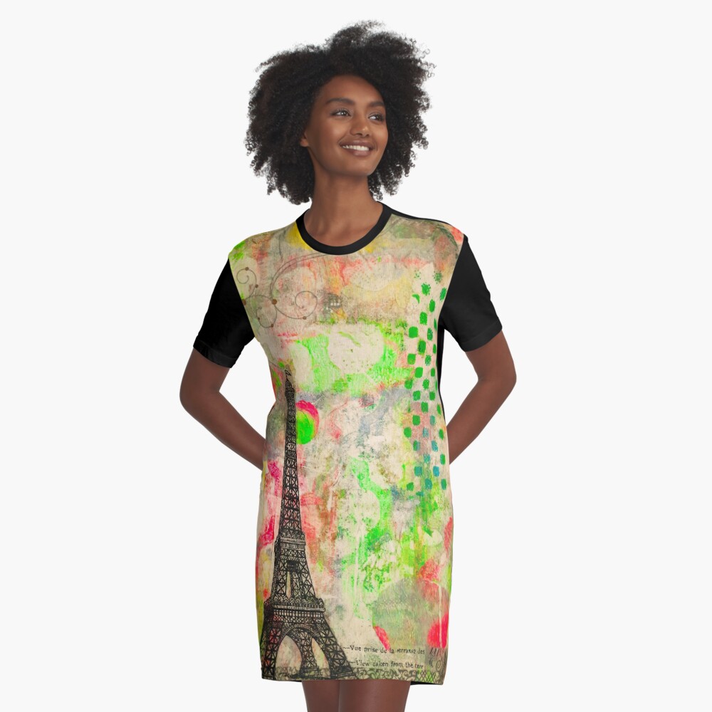 Aperçu de l'œuvre Robe t-shirt créée et vendue par tootsmagsino.
