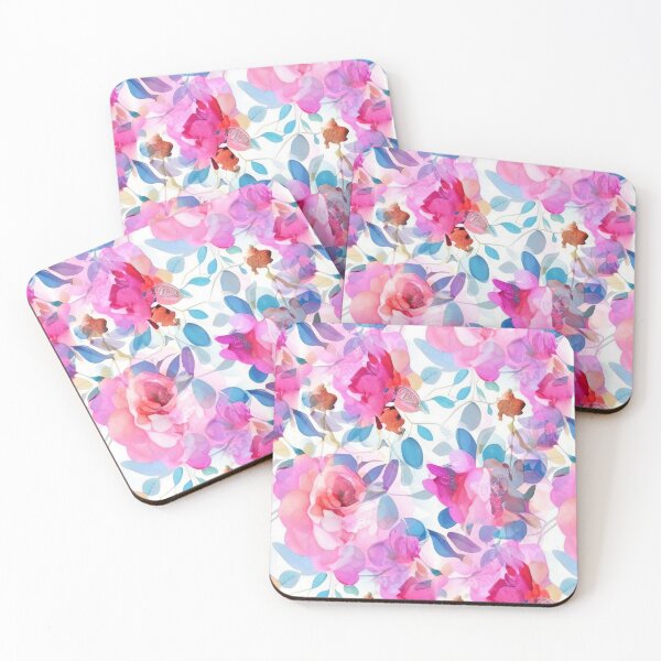 Item preview, Pastel floral abstract pattern designed and sold by Mirarima.