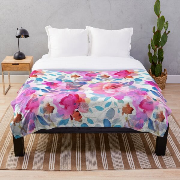 Item preview, Pastel floral abstract pattern designed and sold by Mirarima.