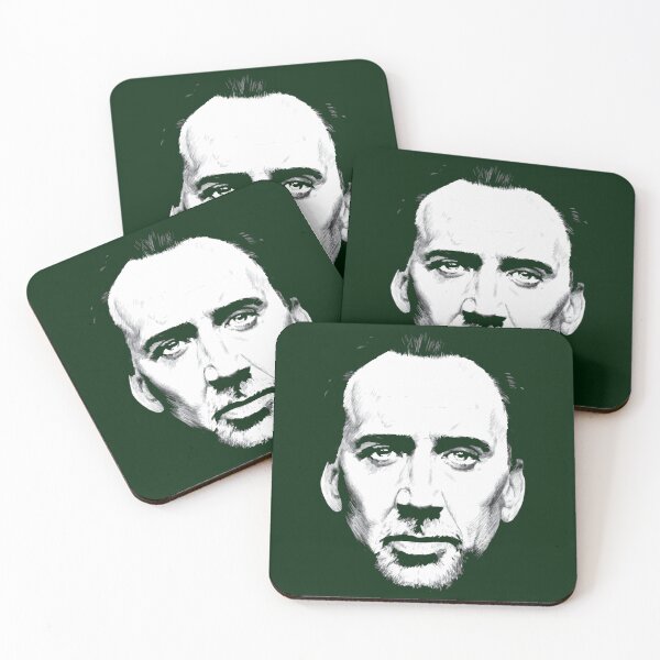 Item preview, Nicolas Cage portrait   designed and sold by tinablanc.