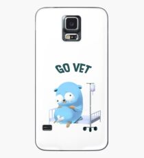 Funda/vinilo para Samsung Galaxy Golang Gopher Mouse Go Vet