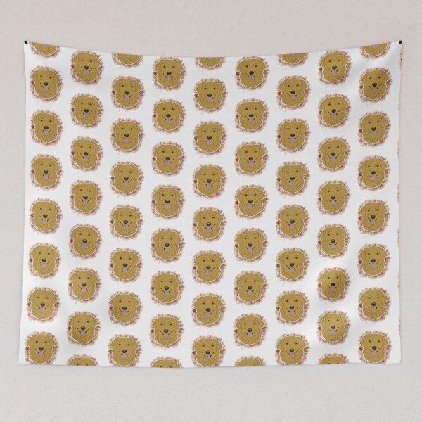 Item preview, Golden Retriever - Dark Gold Watercolour designed and sold by Cynthiaetal.