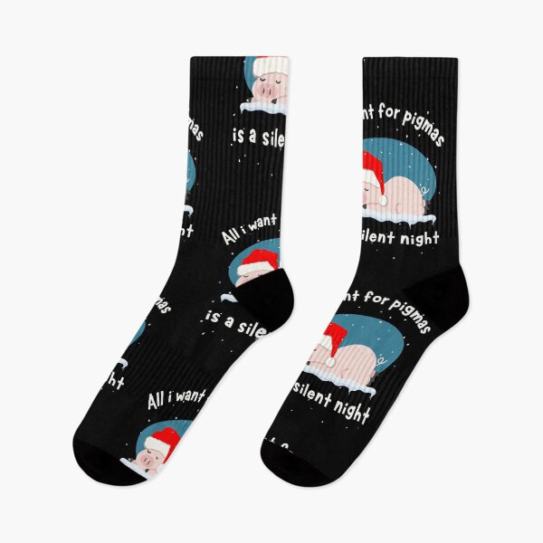 Item preview, All i want for pigmas is a silent night designed and sold by reka88.