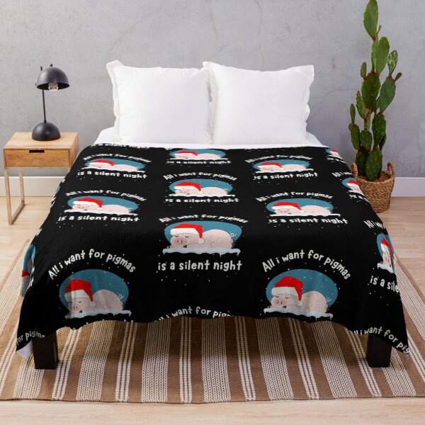 Item preview, All i want for pigmas is a silent night designed and sold by reka88.