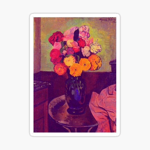 Vista previa del artículo con la obra «'Florero redondo' de Suzanne Valadon TECHNICOLOR REMASTERIZADO», diseñado y vendido por FineArtMaster.