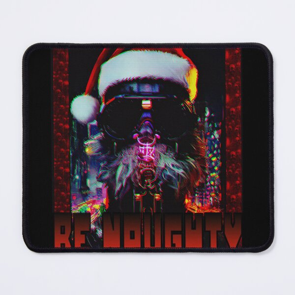 Item preview, Cyberpunk Santa - Evil Santa - For Creepmas and Gothmas designed and sold by RabbitLair.