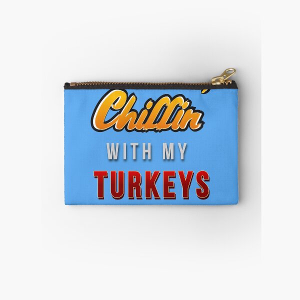 Item preview, Chillin' with my Turkeys| Thanksgiving Day happy quote design| Party Mathing Outfits| Family,Kids,Boys,Cousin,Girls,Crew,Team designed and sold by Alessandro Portavoce.