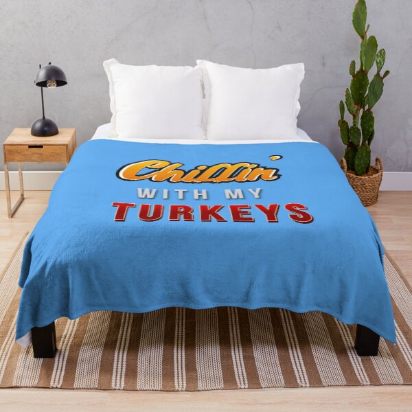 Item preview, Chillin' with my Turkeys| Thanksgiving Day happy quote design| Party Mathing Outfits| Family,Kids,Boys,Cousin,Girls,Crew,Team designed and sold by Alessandro Portavoce.