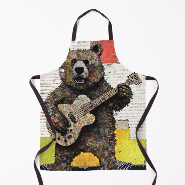 Item preview, HEAVY METAL BEAR Midjourney AI Artwork designed and sold by davidjulie.