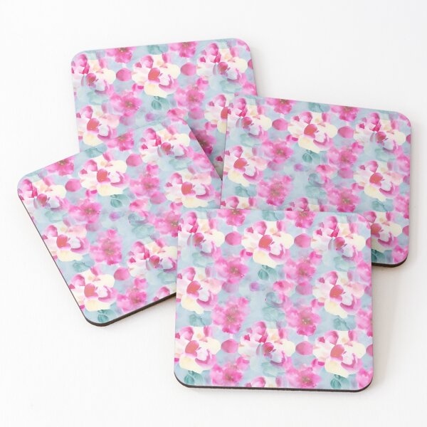 Item preview, Pastel floral abstract pattern designed and sold by Mirarima.