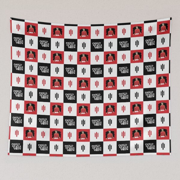 Item preview, Manchester United's new Smokin' Young Garn (White) designed and sold by supermanc.
